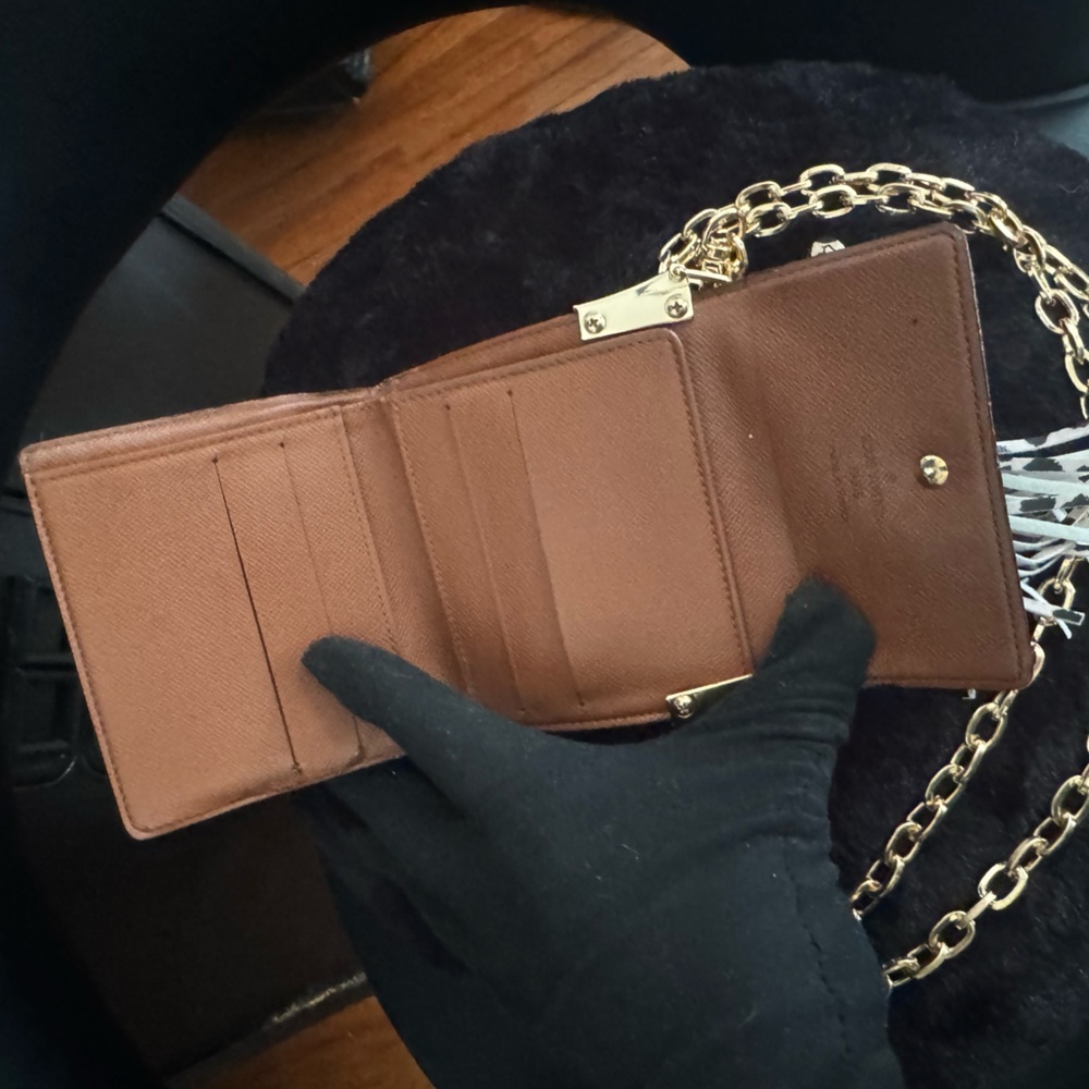 Louis Vuitton Monogram Elise Wallet converted Crossbody authentic preloved - Picture 8 of 16